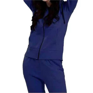 Survêtement décontracté personnalisé en coton 100 % respirant et léger pour femme, idéal pour l'entraînement sportif et le jogging (vente en gros) - Product Image 3