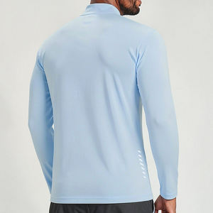 Wholesale <b>Men's</b> Slim Fit Quick Dry Training <b>Jacket</b> <b>Lightweight</b> Full Zip Running Windbreaker Gym Workout Activewear Sportswear - Product Image 2