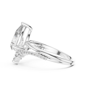 Eternity Band 925 Sterling Silver Moissanite <b>Diamond</b> <b>Ring</b> Wholesale Jewelry Factory Manufacturer - Product Image 2