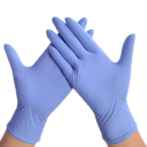 Gants en nitrile 4 mil sans poudre à usage médical, gants synthétiques en nitrile et vinyle pour examen, gants Vytrile en gros - Product Image 2