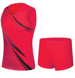 Uniforme Deportivo de Atletismo de Primera Calidad, Impreso con Colores Personalizados, Precio Bajo, 100% Poliéster de Secado Rápido - Product Image 1