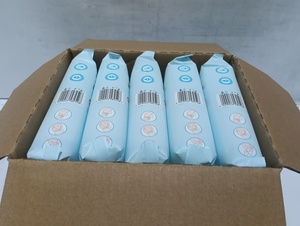 Lingettes pour bébé <span class=keywords><strong>Pure</strong></span> Blue, 48 unités, sans alcool, non tissées, soin de la peau pour bébés - Product Image 2