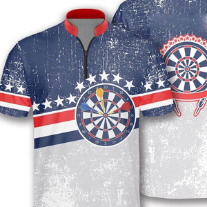 2026 New Arrival Custom <b>Dart</b> Polo Shirts Men Women Personalized Name 3D Sublimated Dartboard Jerseys From Pakistan - Product Image 3