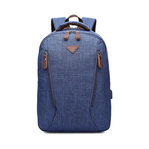 Mochila Casual Unisex de Tela Oxford, 20-37L, Cierre de Cremallera Resistente, Uso Diario, Color Gris - Product Image 4