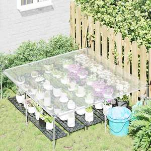 Lona Transparente con Ojales 6.6x6.6' de Polietileno - Product Image 3