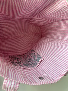 Bolso Tote Acolchado de Algodón Estampado a Mano para Mujer, Ligero y Elegante, Bolso de Compras Indio para Verano con Cierre Abierto - Product Image 3