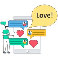 Platform Aplikasi Mobile Kencan Canggih Fitur Khusus Pencocokan Cerdas Versi Internet Linux/MAC Stok Tersedia