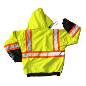 Chaqueta de Seguridad Invernal de Alta Visibilidad Personalizada, Transpirable, Impermeable, Reflectante, de Poliéster, para Trabajo, con Logotipo Personalizado - Product Image 6