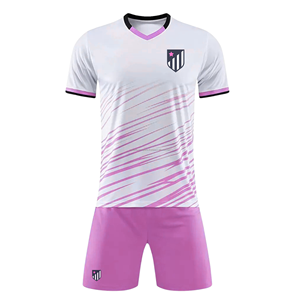 Conjunto de Camiseta y Pantalones Cortos de Fútbol Personalizados con Diseño de Impresión por Sublimación, 100% Poliéster de Secado Rápido, Uniforme de Equipo Unisex - Product Image 3