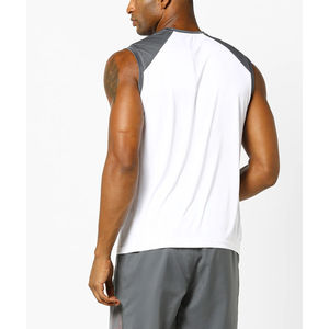 Débardeurs de sport pour hommes, dernière mode, sans manches, toucher doux, séchage rapide, couleur et taille personnalisables, avec emmanchures, vente en gros - Product Image 2