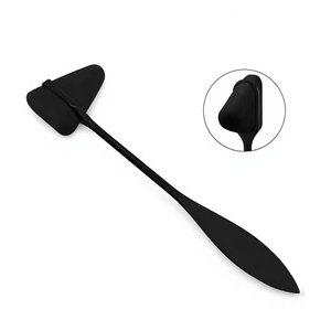 Black 7.5 Inch Taylor Percussion Reflex Hammer Medical Surgical <b>Instrument</b> German Grade Stainless Steel Neurological Examination - Product Image 1