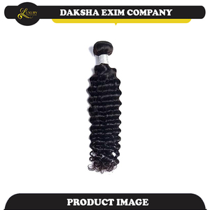 Extensions de cheveux Remy indiens de qualité supérieure Style droit Temple brut trame de cheveux humains vague droite soyeuse chimiquement (blanchi) - Product Image 4