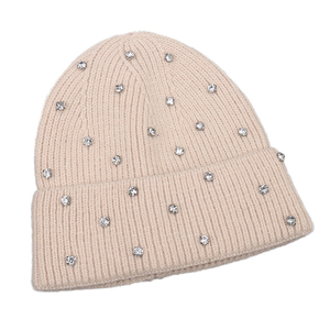 Wholesale Custom Printed Logo Wool Blend Winter <b>Beanie</b> Hat Super Quality Warm Breathable <b>Waterproof</b> Embroidery Skull Cap Bulk - Product Image 6