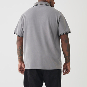 Camiseta de Manga Corta para Hombre, 100% Algodón, Corte Holgado, Logotipo Personalizado con Transferencia Térmica, Color Sólido, OEM/ODM - Product Image 5