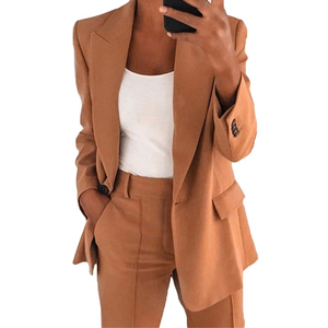 Plus size office suit Women formal <b>blazer</b> <b>set</b> Business pant coat tuxedo 2026 new arrival suit Blank women suit <b>set</b> - Product Image 6