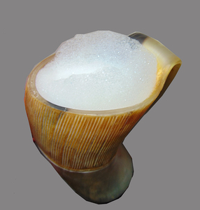 Mug à boire en corne de viking sculpté à la main, vintage et unique, style nautique, verres à shot - Product Image 6