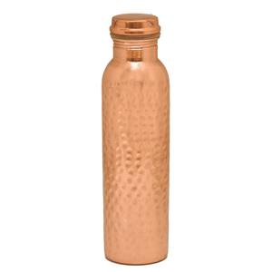 Botella de Agua de Cobre Puro, Bebedero Ayurvédico para la Hidratación Diaria y un Estilo de Vida Saludable, Botella de Cobre con Acabado Martillado - Product Image 2