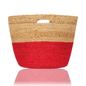 Sac bandoulière bohème surdimensionné en jute écologique 2026, tissé en corde de plage, haute qualité, fermeture ouverte, perlé, capacité 2-2,9 L - Product Image 6