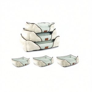 Yommy Pet Bed Set 45x60 55x70 65x80 Cm Soft <b>Cushion</b> Dog Cat Bed Three Pieces - Product Image 2