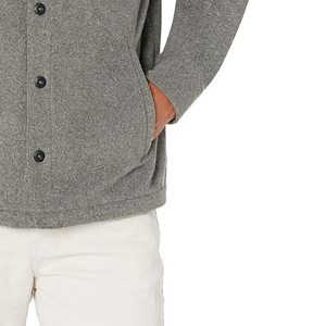 OEM Custom Pattern Stand Woolen Men's Winter <b>Jacket</b> Outdoor <b>Jackets</b> Warm Custom Logo Polar Sherpa Fleece <b>Jacket</b> - Product Image 2