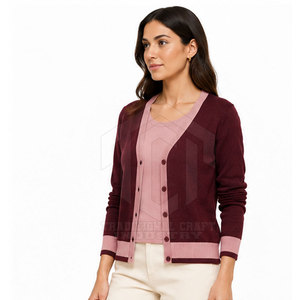 Ensembles coordonnés raffinés pour femmes – Tenues décontractées et élégantes en maille, qualité supérieure 100 % coton/laine, respirantes, vente en gros, élégantes - Product Image 3