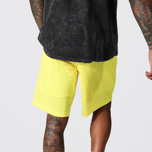 Shorts de sport respirants pour hommes, personnalisables, pour le basketball, la course à pied et la gym, avec poche zippée, séchage rapide - Product Image 2