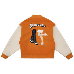 ผู้ผลิตเสื้อแจ็คเก็ต Letterman Varsity แบบ OEM ขายส่ง ปักลายตามสั่ง สไตล์วินเทจ กันน้ำ กันลม สำหรับฤดูหนาว แฟชั่นแนวสตรีท - Product Image 2