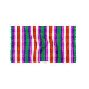 Tissu rayé en nylon recyclé écologique pour sacs de courses et sacs fourre-tout – Matière textile tissée durable - Product Image 1