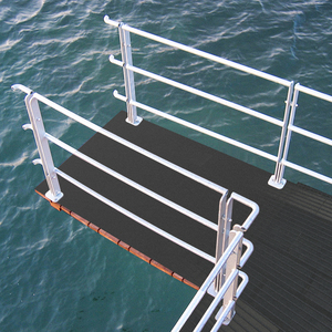 Alfombra Absorbente Tejida con Diseño de Barco al Atardecer y Vista a la Montaña, para Baño, con Base de Goma Antideslizante, Color Sólido - Product Image 2