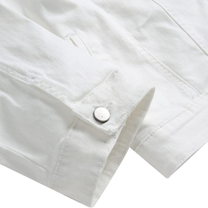 Veste en jean pour homme, nouvelle collection, respirante, personnalisable avec logo, prix de gros, vente chaude - Product Image 5
