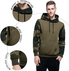 Sweat-shirts à capuche pour hommes, dernier design, 100% coton, hiver, décontracté, polaire, personnalisable, haute qualité, vente en gros, MOMENTUM, séchage rapide - Product Image 2