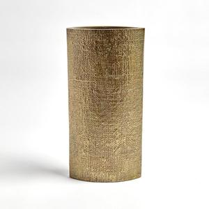 Pot de fleurs de style bohème de luxe, plantes artificielles, vase à fleurs, finition dorée, décoration de table écologique, vases en métal faits à la main - Product Image 6