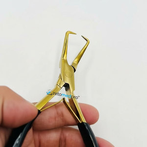 Micro <b>Beads</b> Opener Plier Eco-Friendly Stainless Steel Gold Plasma Hair <b>Extension</b> Tools Plier Hair <b>Extension</b> Tools Kit Hair - Product Image 2