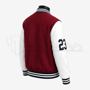 Chaqueta Varsity de Lana y Cuero de Alta Calidad, Proveedor de Chaquetas Letterman Personalizadas de Estilo Urbano - Product Image 6