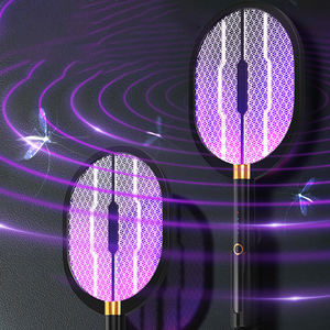 Matamosquitos Eléctrico 3 en 1, Potente Matamosquitos <span class=keywords><strong>de</strong></span> 3000V para el Hogar, Recargable por USB con Base <span class=keywords><strong>de</strong></span> Carga - Product Image 3