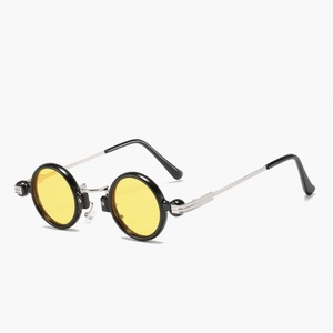 Nouvelles Lunettes de Soleil Rondes en Métal Style Steampunk Vintage Tendance 2026 pour Hommes et Femmes - Prêtes à Expédier - Product Image 4