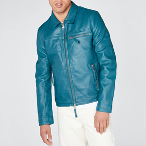 Chaqueta de Cuero para Hombre a la Moda 2026, Talla Adulto, Diseño Sólido Disponible a un Precio Razonable - Product Image 2