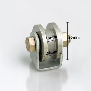 50mm Thickness <b>Sliding</b> Gate Roller Modern Polished Stainless SteelOutdoor Architectural High Durability Smooth Rolling Hardware - Product Image 2