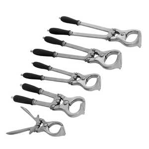 Castrateur Burdizzo sans saignement pour moutons et chèvres, vente en gros OEM, forceps vétérinaire réutilisable pour la castration des animaux - Product Image 1