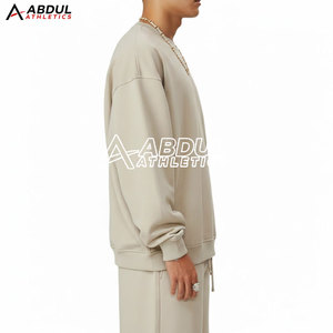 Sudadera de algodón para hombre con estampado personalizado y corte holgado, ideal para conjuntos de ropa urbana a la moda. Sudadera para hombre. - Product Image 6