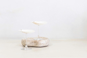 Copas de Vino Personalizadas con Conchas Marinas, Regalos de Boda, Regalos de Aniversario, Copas para Fiestas, Copas de Martini Hechas a Mano con Conchas Marinas, Regalo para Enamorados - Product Image 4