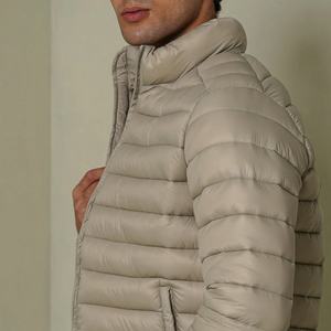 Nueva Chaqueta Acolchada con Cierre de Cremallera, Estilo Casual y Elegante para Hombre, Transpirable, Impermeable, Resistente al Viento y Ecológica - Product Image 3