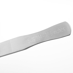 Pinzas de alimentación para reptiles de acero inoxidable, extra largas, para acuario, pinzas largas y curvadas, herramienta de alimentación para tanque, 2 uds. - Product Image 3