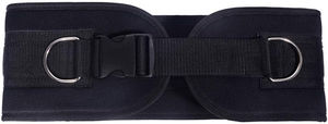 Neoprene Heavy Duty <b>Weighted</b> 10mm Thick Non-Slip Dip Belt Buckle Closure Chain Pull for Weightlifting Back Support Gym <b>Training</b> - Product Image 2