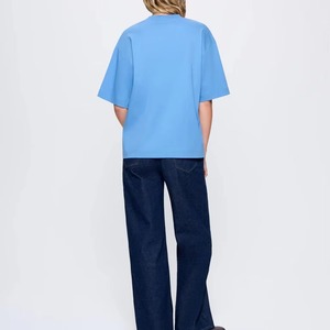 T-shirts décontractés légers pour femmes, personnalisables avec logo, respirants, style streetwear d'été, vente en gros de chemises et hauts féminins OEM - Product Image 4