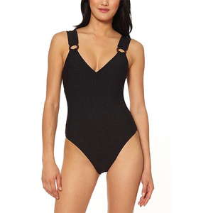 Custom Seamless Front Logo Eco-Friendly Waterproof Swimsuit Women Reasonable Price <b>High</b> Quality OEM Service Wholesale Rate 2025 - Product Image 5