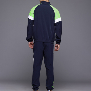 Best Fashionable Winter Streetwear Solid Custom Men Tracksuits-OEM Breathable 100% Cotton Sportswear Gym Set - Product Image 6