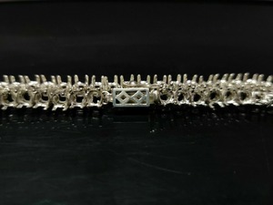 Proveedor de Joyería con MOQ Bajo: Montura de Cadena de Tenis de Plata de Ley 925 con Engaste de Puntas Redondas de 5mm, Montura de Collar en Blanco de Alto Pulido - Product Image 4