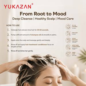 Champú Purificante Oficial Yukazan con Aceite de Semilla de Camelia 500ml - Limpieza Profunda y Control de Grasa del Cuero Cabelludo, Suministro al por Mayor - Product Image 3