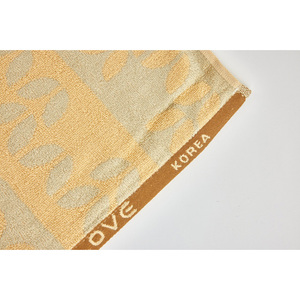 [HANMI TOWEL] Toalla de Bambú Hug Love (Verde Claro) Juego de Toallas de Baño y Rostro Premium con Diseño de Hojas, Suaves para la Piel - Product Image 2